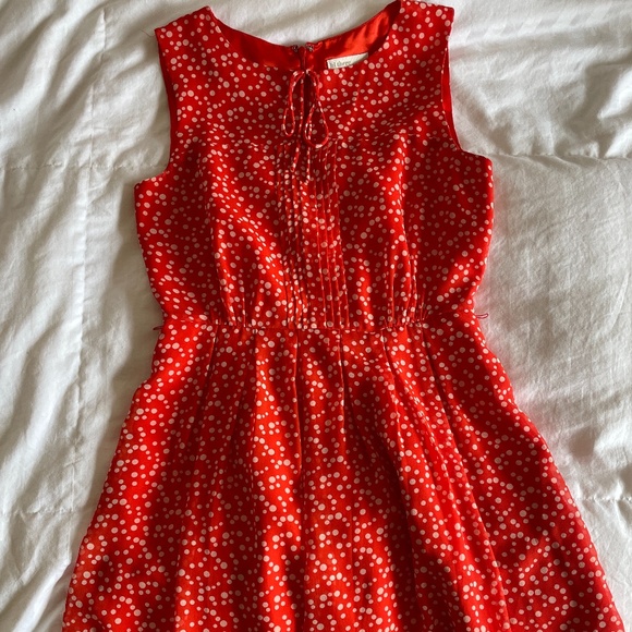 Red Dress with white poka dots - Picture 1 of 1